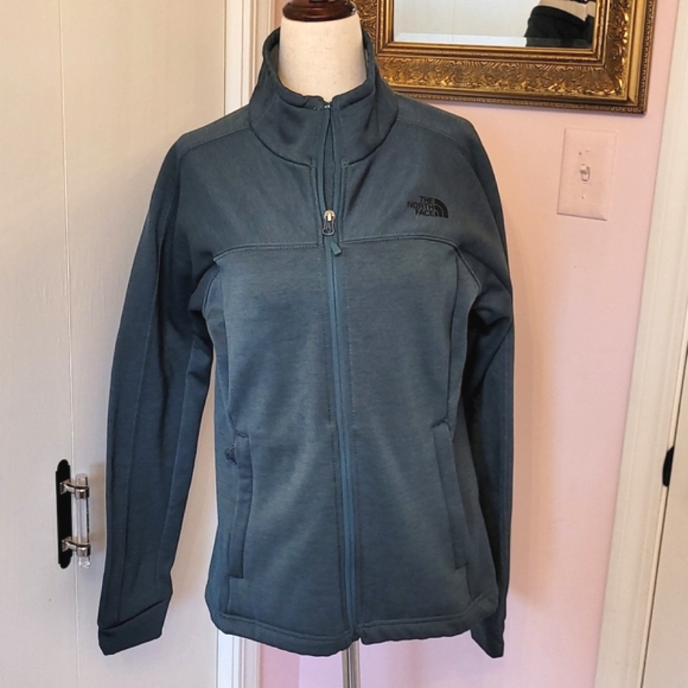 THE NORTH FACE teal jacket